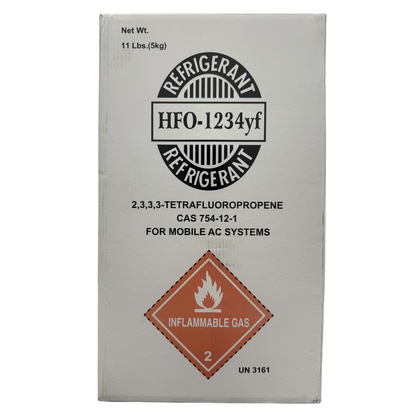 R1234yf Refrigerant Gas Cylinder 11 lb