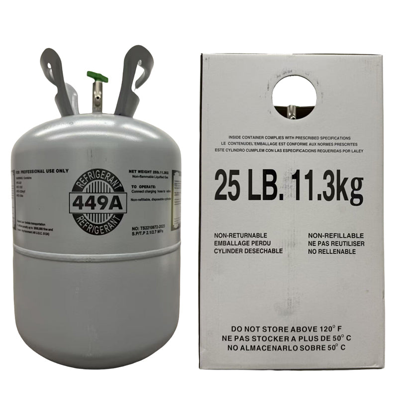R449A Refrigerant Gas Cylinder 25 lb